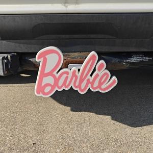 Barbie Giant Awesome Tow Hitch Cover for 2 Inch Tow Hitch Receivers!