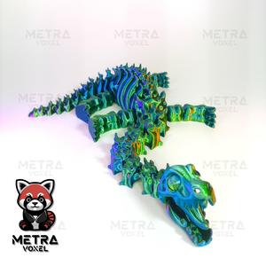 Articulated Diplodocus Dinosaur Long Neck