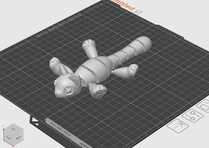 FlexiSona Base STL - Cat