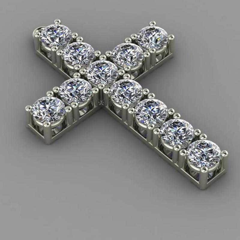 KUTSAL PIRLANTA HAC KOLYE 3DM STL OBJ FBX  3D BASKI MODELI