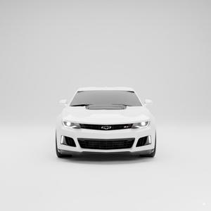 Camaro ZL1 High-Performance Sportscar – Detailed 3D Print Model