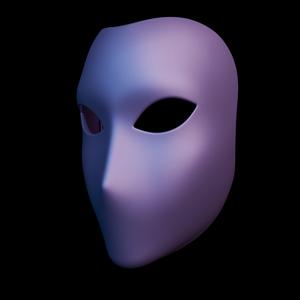 3D Printable Human Face Mask STL – Cosplay, Costume, Halloween & Art Projects