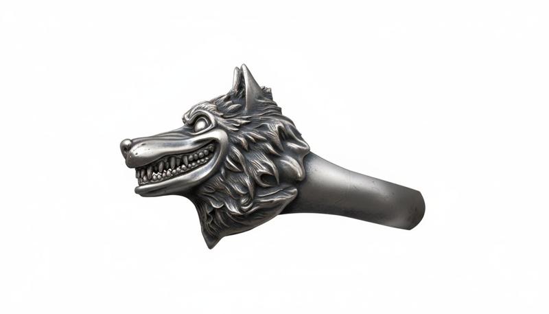 Crazy Wolf Ring - Crazy Wolf Ring Impressive and Detailed