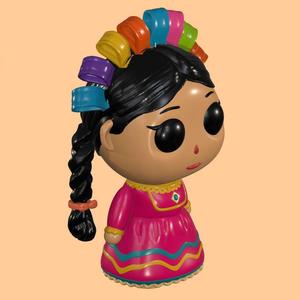 Muñeca Lele otomí