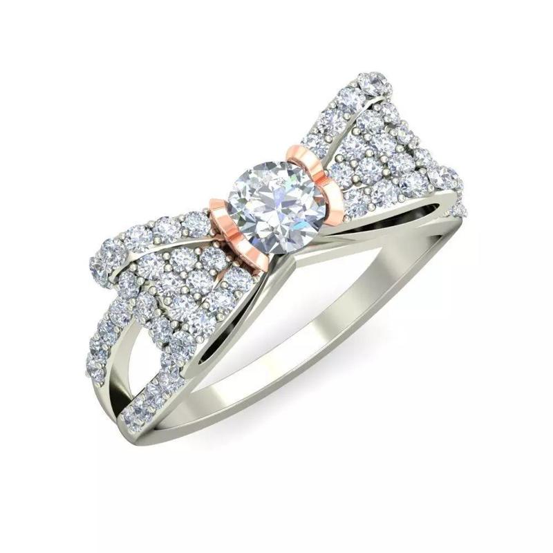 Natural Diamonds Bridal Ring