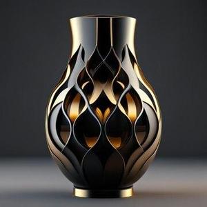 Elegant 3D Printable Vase – Modern Home Décor Design