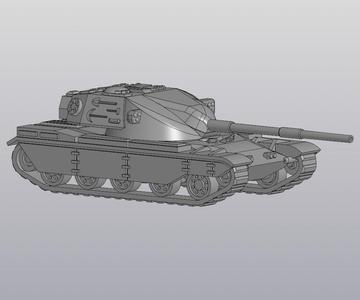 Tank T95/FV4201 Chieftain (WoT)