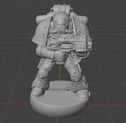 RETRO STINKY MARINE (SCREAMER HELMET VER)