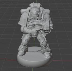RETRO STINKY MARINE (SCREAMER HELMET VER)