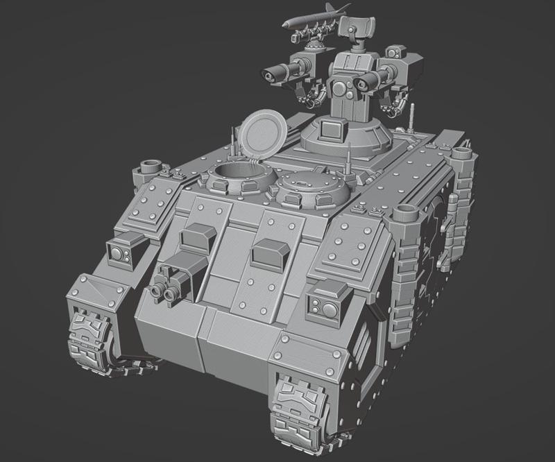 SciFi M113 Close support Vehicle Pre Supported