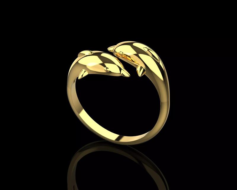 Dolphin Ring N126