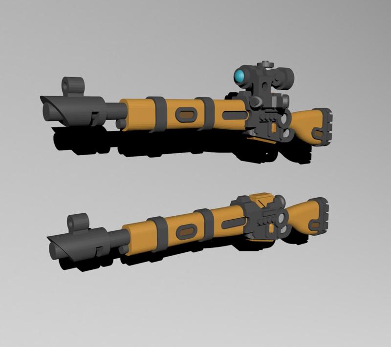 Space Russian - Mosin Lasgun