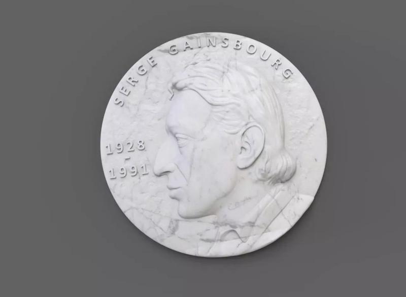 Medallion Serge Gainsbourg