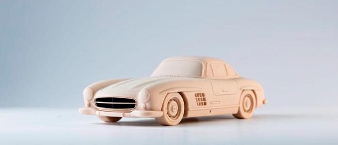Mercedes Benz 300SL 3D Car Model