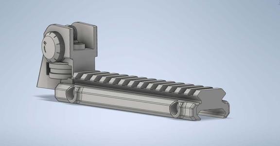 M16 Sight Rail Riser