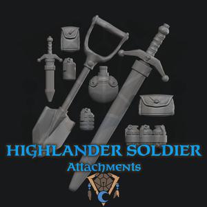 Highlander Soldiers - Attachments
