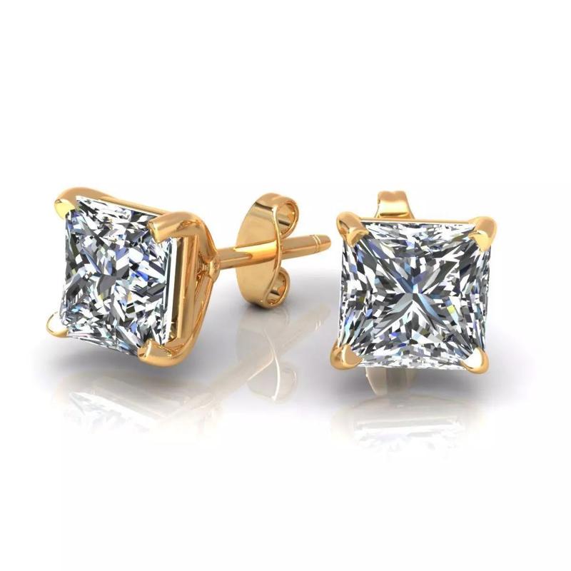 Princess Woman Diamond Earring