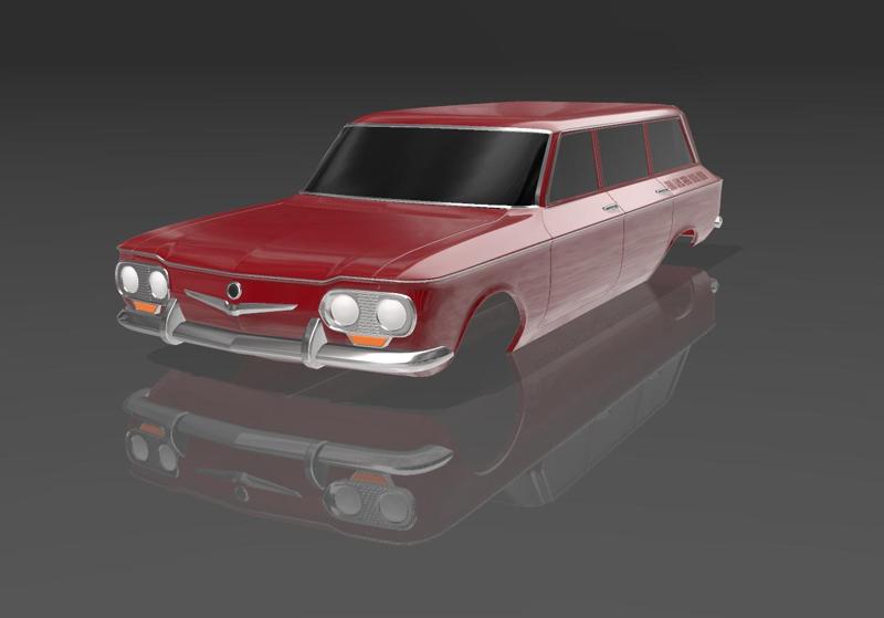 Chevrolet Corvair Lakewood 1960 - 1:24 & 1:25 SCALE