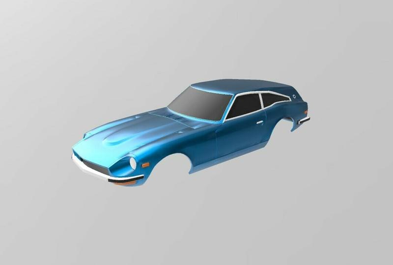 DATSUN 240 Z WAGON 1:24 & 1:25 SCALE