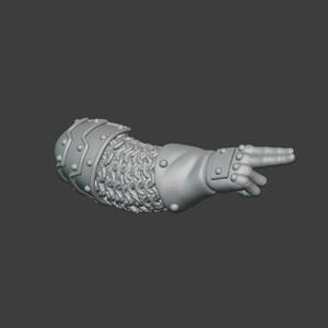 Chainmail arms set