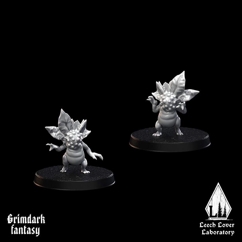 Vegetable mutants  for miniature-agnostic grimdark wargames