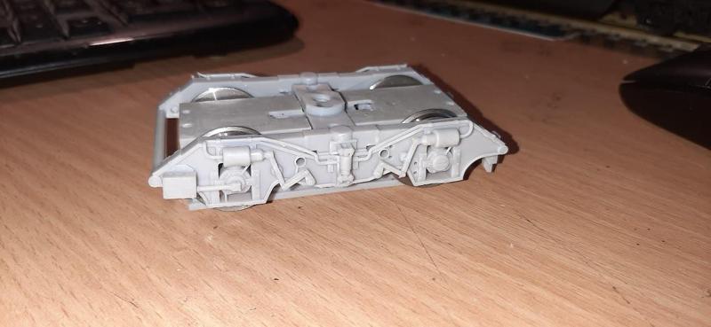 Running gear axle distance 55,6mm for ÖBB 2050, 1:45, gauge 0, gauge O, track 32mm, diesel loco