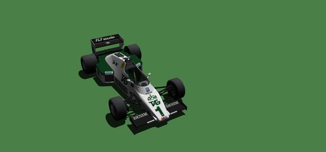 Williams FW08C (Formula One Car) - Williams F1 Team - 1983