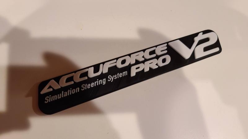 Accuforce Pro V2 3D stick on Logo