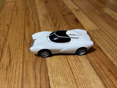 RC car body: Halo frame on bubble cockpit