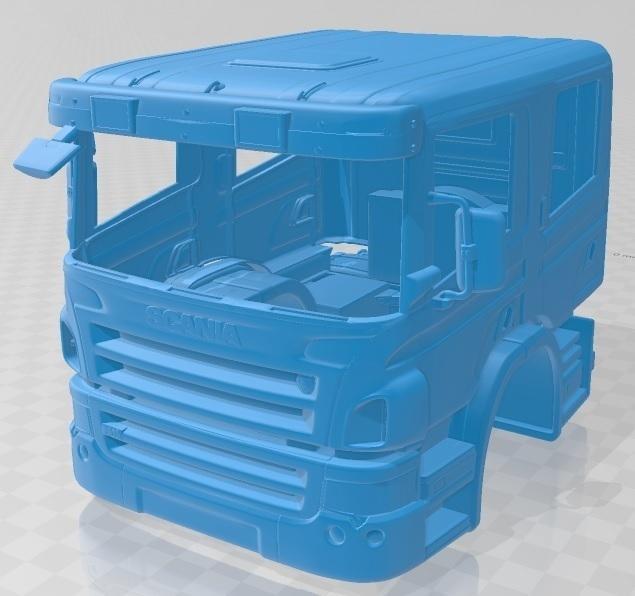 Scania P310 2011 Printable Body Cab