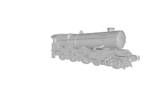 gwr king class steam locomotive