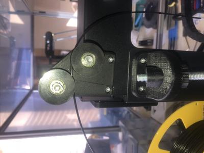 Duplicator i3 filament guide with 625 bearings