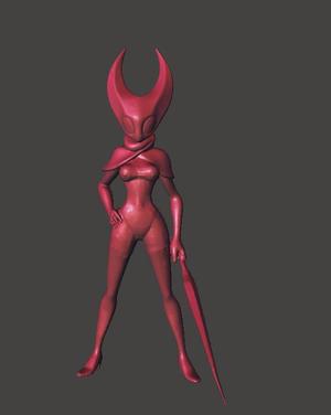hollow knight inspired Adult hornet - hornet adult version with tight-fitting clothes