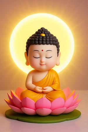 Buddha on Lotus