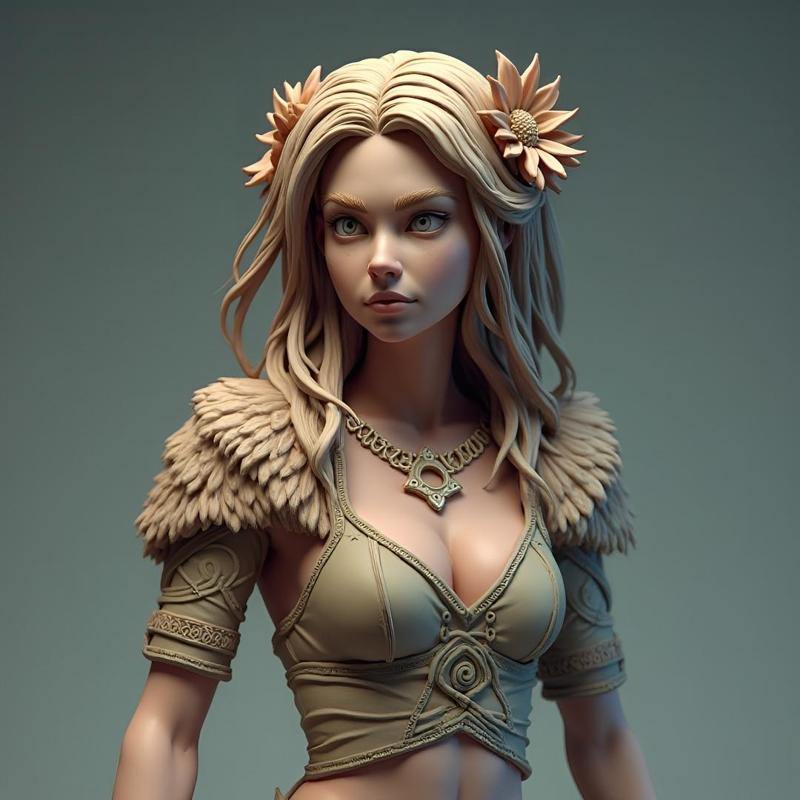 Forest Nymph Miniature - 28-32mm Scale