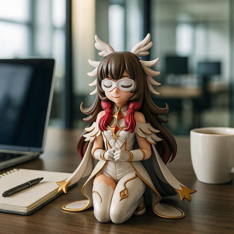 Columbina 3D Model - Genshin Impact Inspired Figurine | Anime Character Collectible