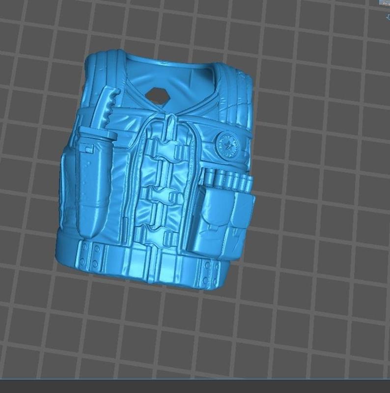 1/12 gi joe classified vest 10 "MUTT"