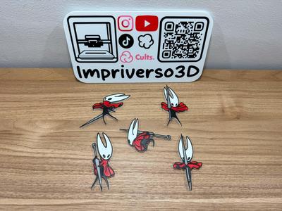 Hollow Knight Silksong HORNET Fridge Magnets 6x3 mm