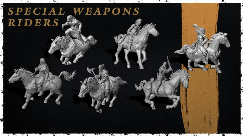 Desert warriors, special weapons troop