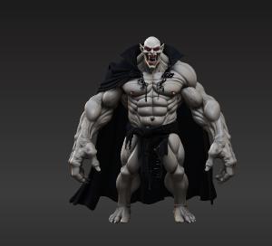 Gaunt Power Vampire Creature - Tattered Noble Undead for Resin & FDM Print