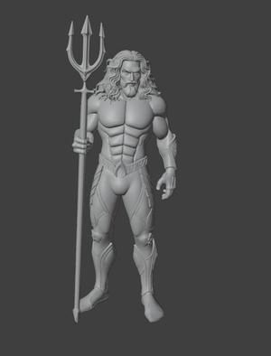 Action Figure Aquaman (Jason Momoa) (Enhanced Design)