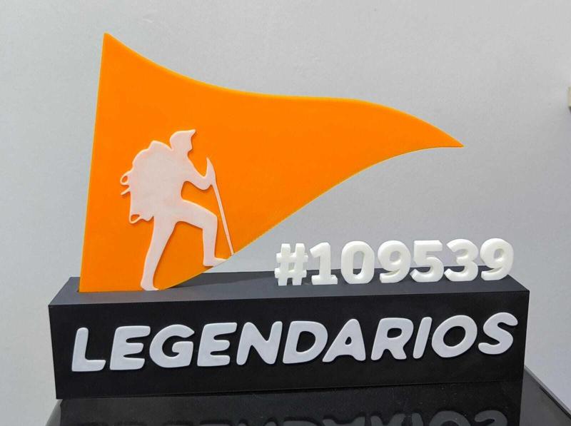 Troféu Legendários Personalizável (Projeto Fusion)