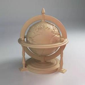 Engraved Globe Stl