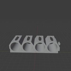 Quick release 12g ammo carrier