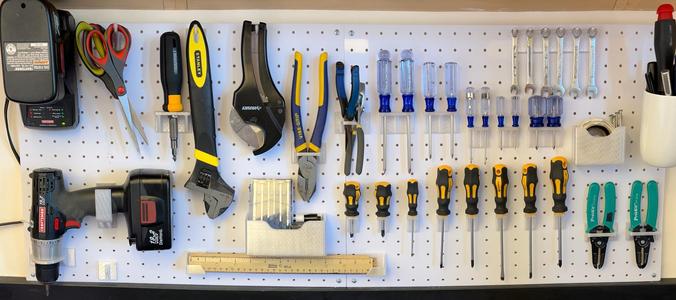 Assorted Pegboard Mounts