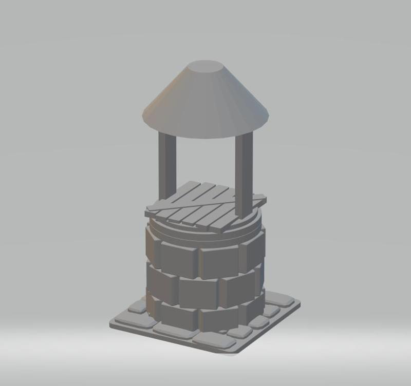 FHW: Well,Well,Well 28mm scale (capped well)