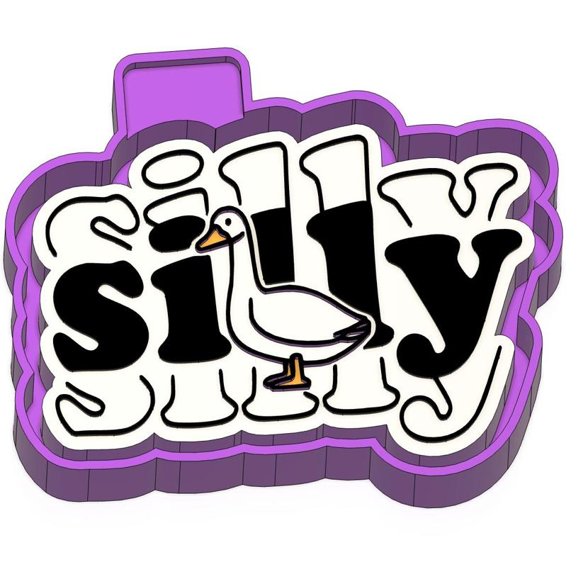 Silly Goose Freshie STL Mold Housing