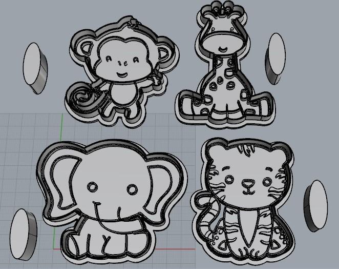 ELEPHANT. Cutter and Seal