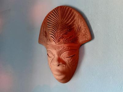 African wall mask - artwork wallart