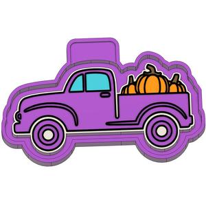 Pumpkin Truck Freshie STL Mold Housing